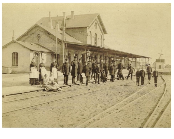 Tinglev Station juni 1887 nr  47-1